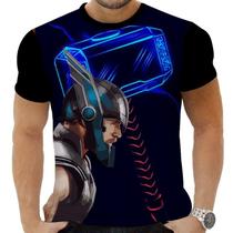 Camiseta Camisa Personalizada Herois Thor 2_x000D_