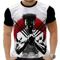 Camiseta Camisa Personalizada Herois Wolverine 2_x000D_ - Zahir Store