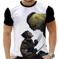 Camiseta Camisa Personalizada Herois Wolverine 4_x000D_