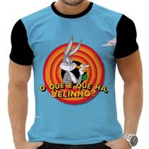 Camiseta Camisa Personalizada Looney Tunes Pernalonga 2_x000D_