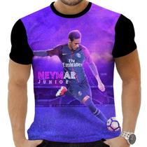 Camiseta Camisa Personalizada Neymar Jogador Brasil 4 Camiseta Camisa Personalizada Neymar Jogador Brasil 4
