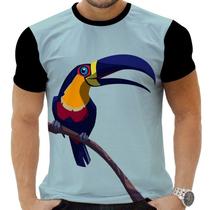 Camiseta Camisa Personalizada Passaro Animal Tucano Br 3 Camiseta Camisa Personalizada Passaro Animal Tucano Br 3