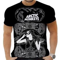 Camiseta Camisa Personalizada Rock Artic Monkeys Indie 2 Camiseta Camisa Personalizada Rock Artic Monkeys Indie 2