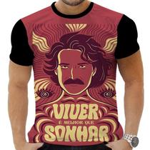 Camiseta Camisa Personalizada Rock Belchior MPB Brasil 2_x000D_ - Zahir Store