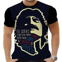 Camiseta Camisa Personalizada Rock Belchior MPB Brasil 3