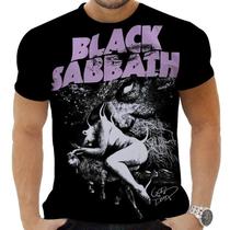 Camiseta Camisa Personalizada Rock Black Sabbath Metal 1