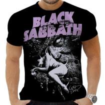 Camiseta Camisa Personalizada Rock Black Sabbath Metal 1_x000D_