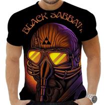 Camiseta Camisa Personalizada Rock Black Sabbath Metal 10