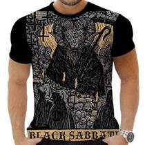 Camiseta Camisa Personalizada Rock Black Sabbath Metal 11_x000D_