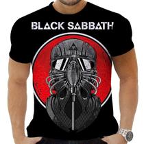 Camiseta Camisa Personalizada Rock Black Sabbath Metal 16_x000D_