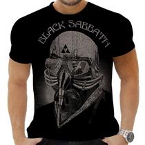 Camiseta Camisa Personalizada Rock Black Sabbath Metal 2