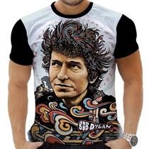 Camiseta Camisa Personalizada Rock Bob Dylan Clássico Hd 14_x000D_