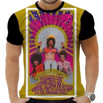 Camiseta Camisa Personalizada Rock Clássico Jimmy Hendrix 1