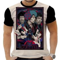 Camiseta Camisa Personalizada Rock Clássico Jimmy Hendrix 9 Camiseta Camisa Personalizada Rock Clássico Jimmy Hendrix 9