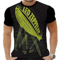 Camiseta Camisa Personalizada Rock Clássico Led Zeppelin 1 Camiseta Camisa Personalizada Rock Clássico Led Zeppelin 1