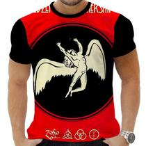 Camiseta Camisa Personalizada Rock Clássico Led Zeppelin 15_x000D_ - Zahir Store
