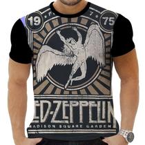 Camiseta Camisa Personalizada Rock Clássico Led Zeppelin 31 Camiseta Camisa Personalizada Rock Clássico Led Zeppelin 31