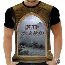 Camiseta Camisa Personalizada Rock Clássico Led Zeppelin 37_x000D_ - Zahir Store