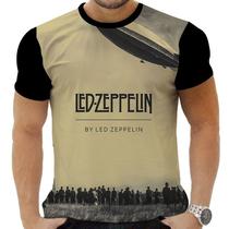 Camiseta Camisa Personalizada Rock Clássico Led Zeppelin 38 Camiseta Camisa Personalizada Rock Clássico Led Zeppelin 38