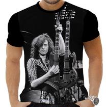 Camiseta Camisa Personalizada Rock Clássico Led Zeppelin 42_x000D_ - Zahir Store