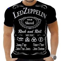 Camiseta Camisa Personalizada Rock Clássico Led Zeppelin 7_x000D_ - Zahir Store