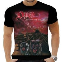 Camiseta Camisa Personalizada Rock Clássico Metal Dio 14_x000D_