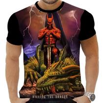 Camiseta Camisa Personalizada Rock Clássico Metal Dio 2