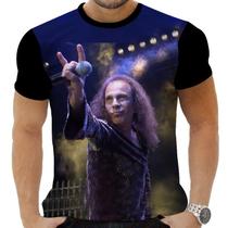 Camiseta Camisa Personalizada Rock Clássico Metal Dio 4_x000D_