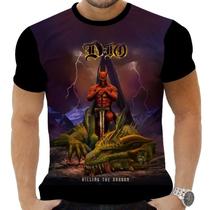 Camiseta Camisa Personalizada Rock Clássico Metal Dio 5_x000D_