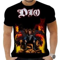 Camiseta Camisa Personalizada Rock Clássico Metal Dio 6_x000D_