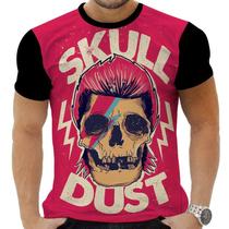 Camiseta Camisa Personalizada Rock David Bowie Glan 5
