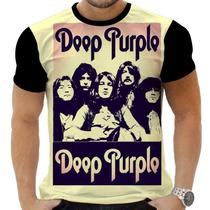 Camiseta Camisa Personalizada Rock Deep Purple Clássico 1_x000D_