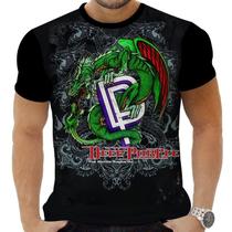 Camiseta Camisa Personalizada Rock Deep Purple Clássico 4_x000D_