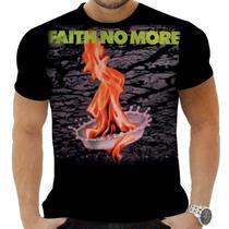 Camiseta Camisa Personalizada Rock Faith No More Clássico 7_x000D_