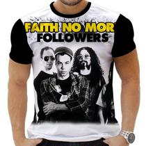 Camiseta Camisa Personalizada Rock Faith No More Clássico 8_x000D_