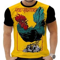 Camiseta Camisa Personalizada Rock Foo Fighters Dave Grohl 0 Camiseta Camisa Personalizada Rock Foo Fighters Dave Grohl 0