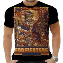 Camiseta Camisa Personalizada Rock Foo Fighters Dave Grohl 8 Camiseta Camisa Personalizada Rock Foo Fighters Dave Grohl 8