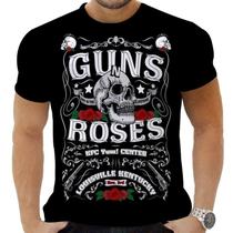 Camiseta Camisa Personalizada Rock Guns N Roses Hard Rock 2