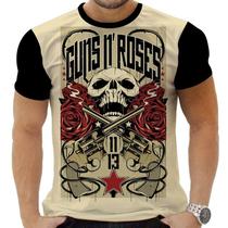 Camiseta Camisa Personalizada Rock Guns N Roses Hard Rock 4