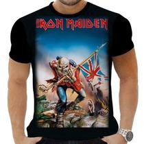 Camiseta Camisa Personalizada Rock Iron Maiden Metal 2_x000D_