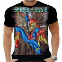 Camiseta Camisa Personalizada Rock Iron Maiden Metal 4 Camiseta Camisa Personalizada Rock Iron Maiden Metal 4