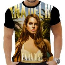 Camiseta Camisa Personalizada Rock Lana Del Rey Cantora 3 Camiseta Camisa Personalizada Rock Lana Del Rey Cantora 3