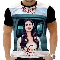 Camiseta Camisa Personalizada Rock Lana Del Rey Cantora 7_x000D_