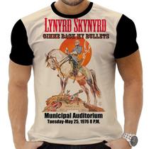 Camiseta Camisa Personalizada Rock Lynyrd Skynyrd Clássic 11_x000D_