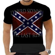 Camiseta Camisa Personalizada Rock Lynyrd Skynyrd Clássico 3