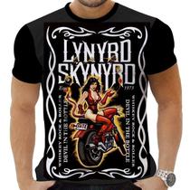 Camiseta Camisa Personalizada Rock Lynyrd Skynyrd Clássico 4_x000D_