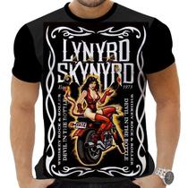 Camiseta Camisa Personalizada Rock Lynyrd Skynyrd Clássico 4_x000D_