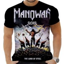 Camiseta Camisa Personalizada Rock Metal Manowar 11_x000D_