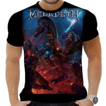 Camiseta Camisa Personalizada Rock Metal Megadeth 18