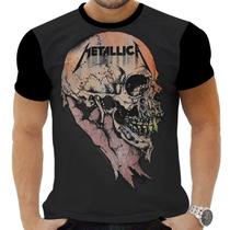 Camiseta Camisa Personalizada Rock Metal Metallica 12_x000D_